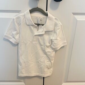 Janie and Jack White Polo Shirt for Kids